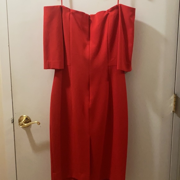 Milly Red Cocktail Dress - Picture 6 of 13